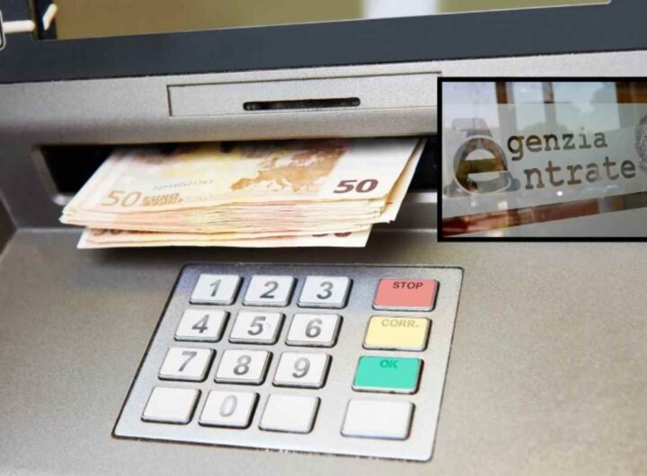 Versamento contanti, Fisco