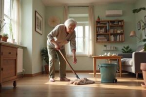 trucco della nonna per la pulizia del pavimento
