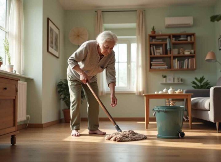 trucco della nonna per la pulizia del pavimento